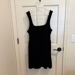 Old Navy velvet Black Mini Dress
